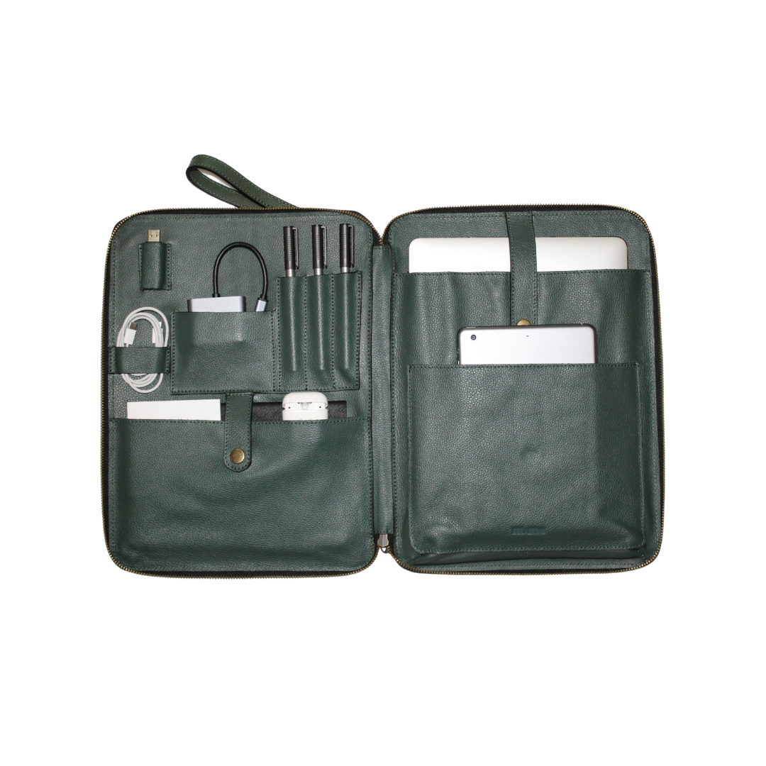 Laptop case Verde Olivo