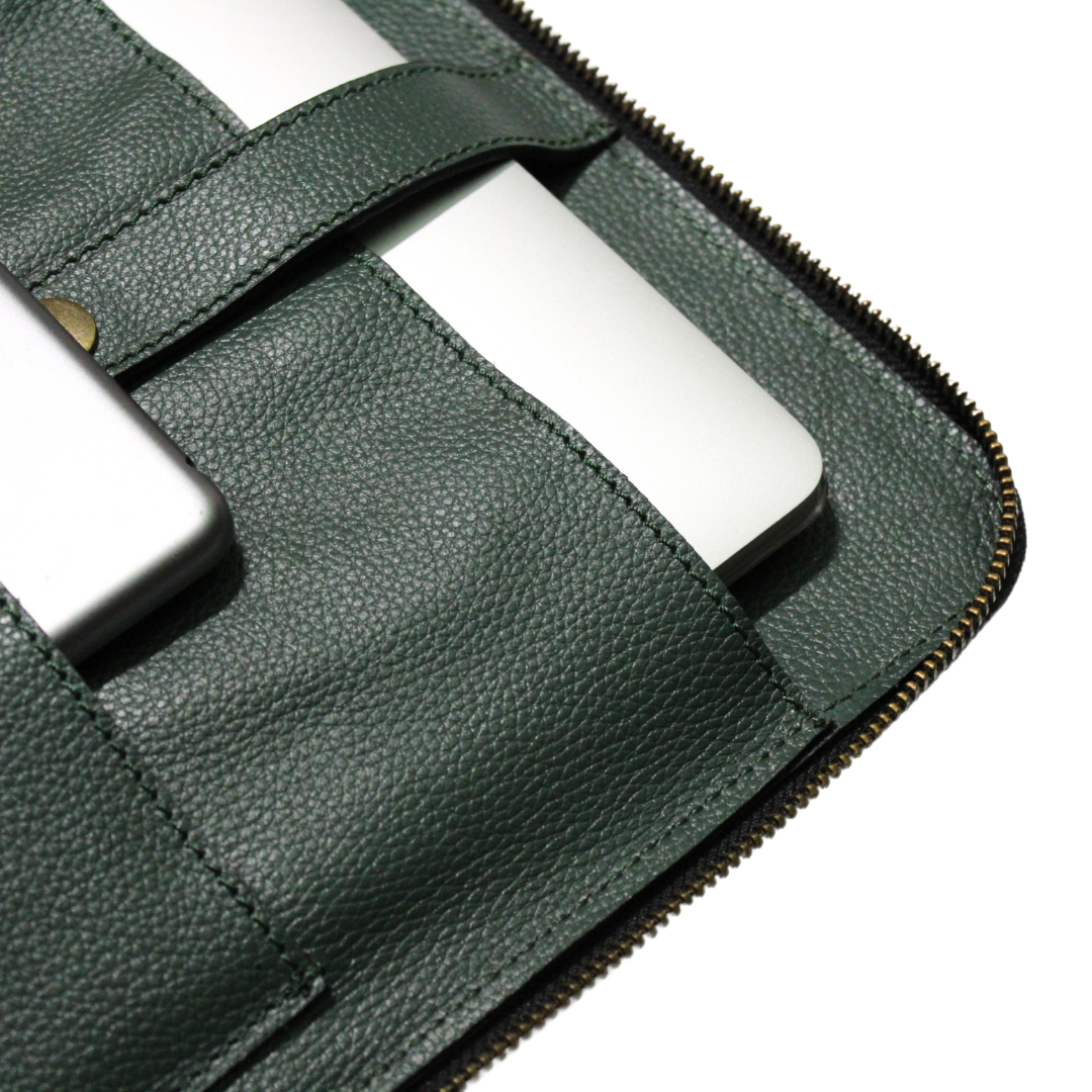 Laptop case Verde Olivo