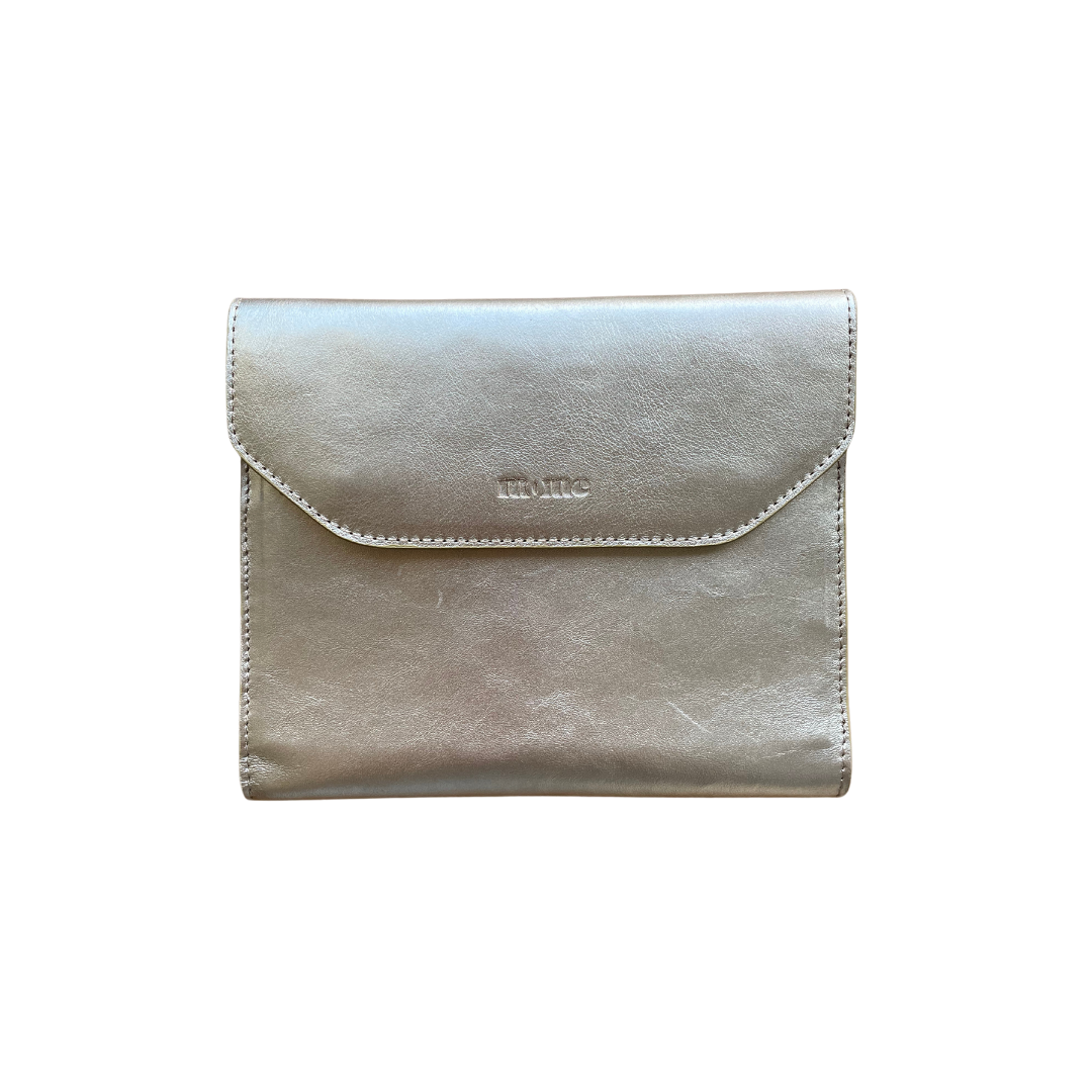 Portapasaporte Familiar Dorado