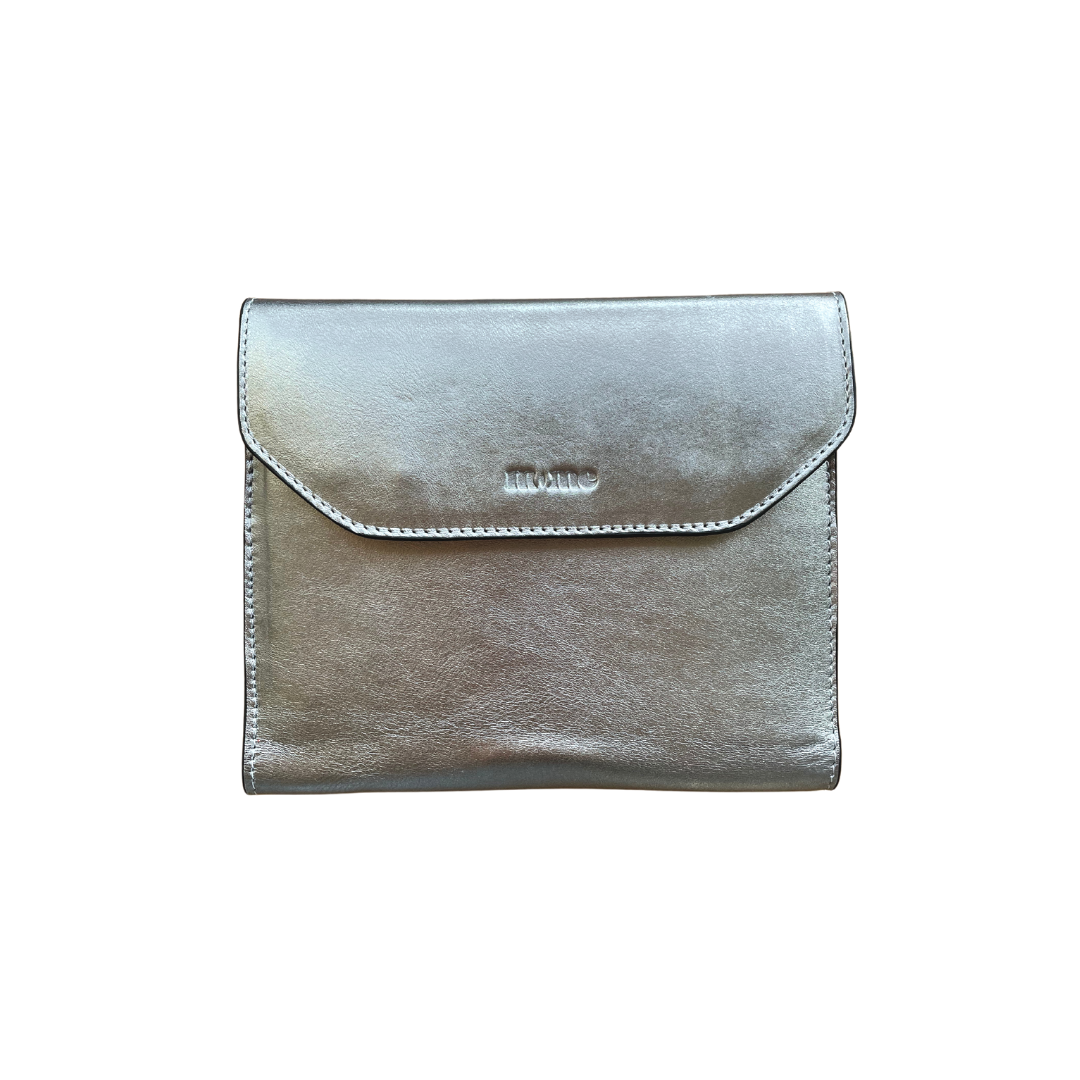 Portapasaporte Familiar Plata