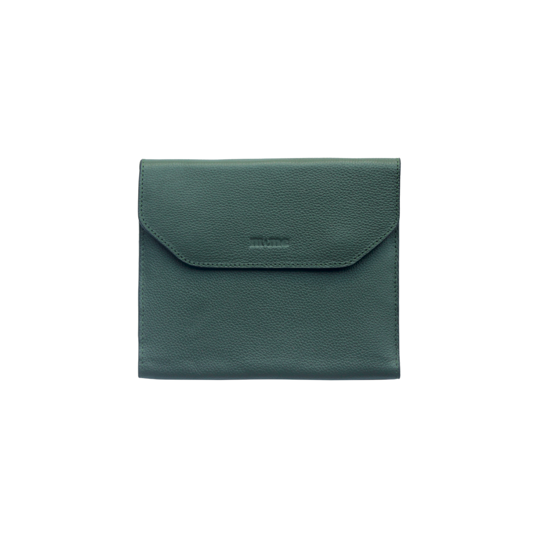 Portapasaporte Familiar Verde Olivo