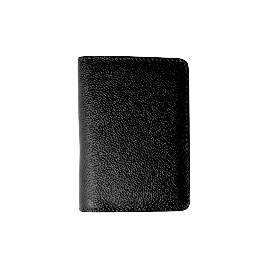 Portapasaporte Negro